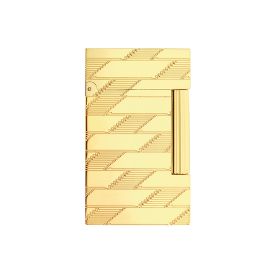 S.T. Dupont Line 2 Cling 1872 Yellow Gold Lighter
