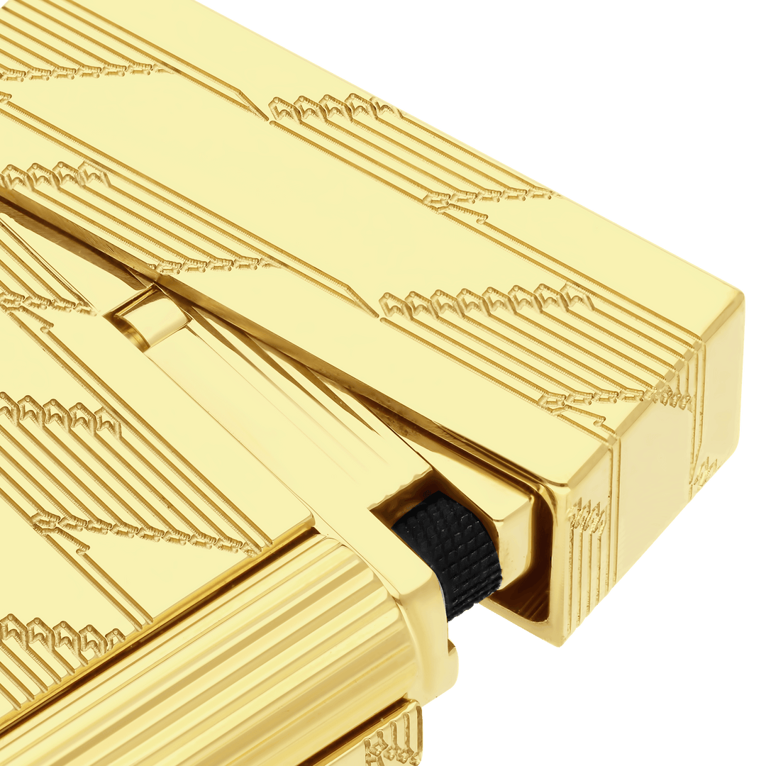 S.T. Dupont Line 2 Cling 1872 Yellow Gold Lighter 2