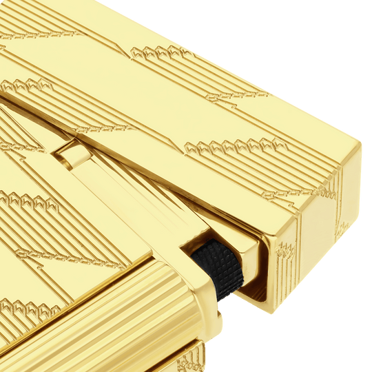 S.T. Dupont Line 2 Cling 1872 Yellow Gold Lighter 2