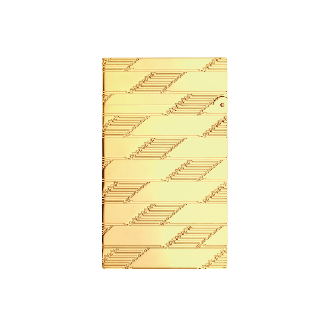 S.T. Dupont Line 2 Cling 1872 Yellow Gold Lighter 3