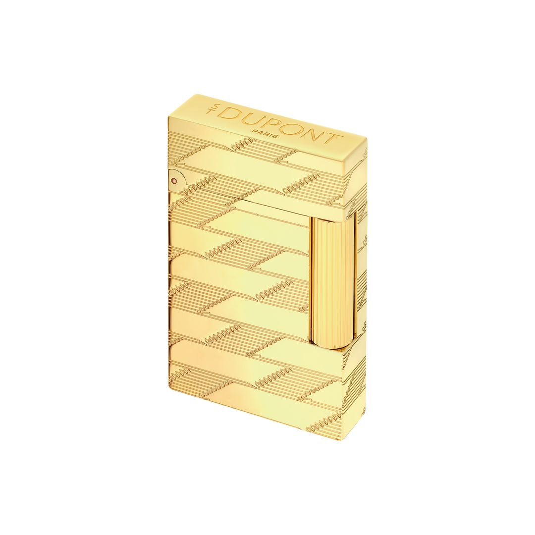 S.T. Dupont Line 2 Cling 1872 Yellow Gold Lighter 4