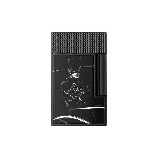 S.T. Dupont Line 2 Cling DC Comics Catwoman Black Lighter
