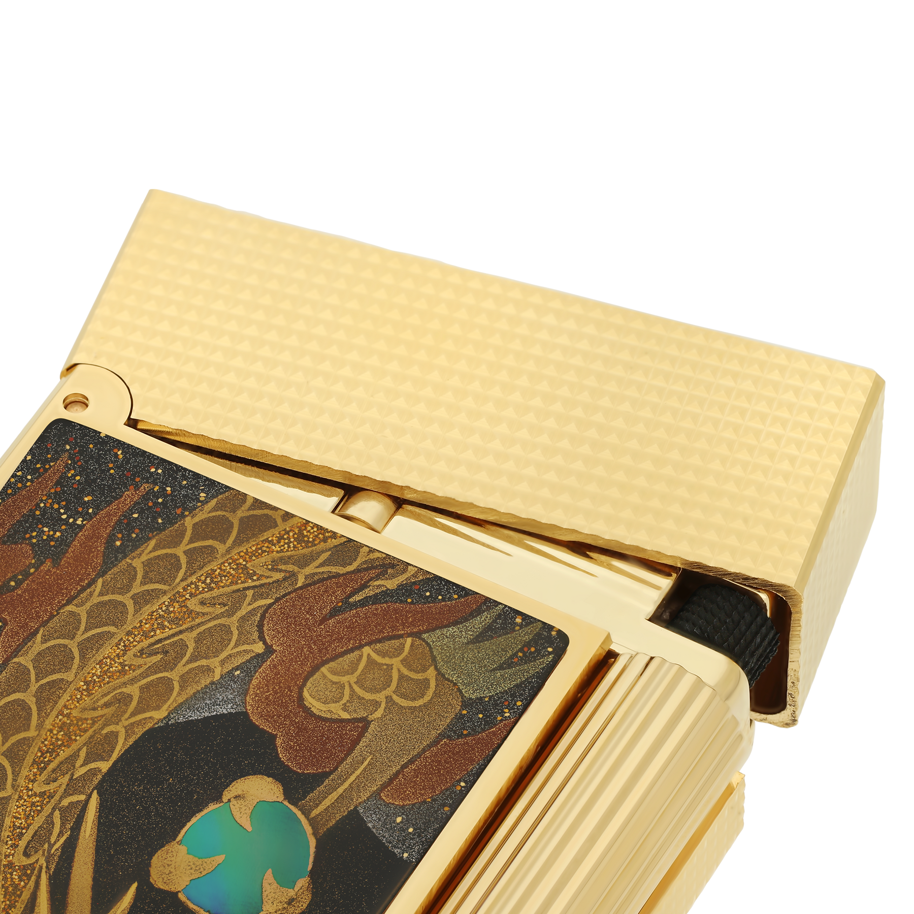 S.T. Dupont Line 2 Cling Maki-e Dragon Lighter | Cigar Inc.