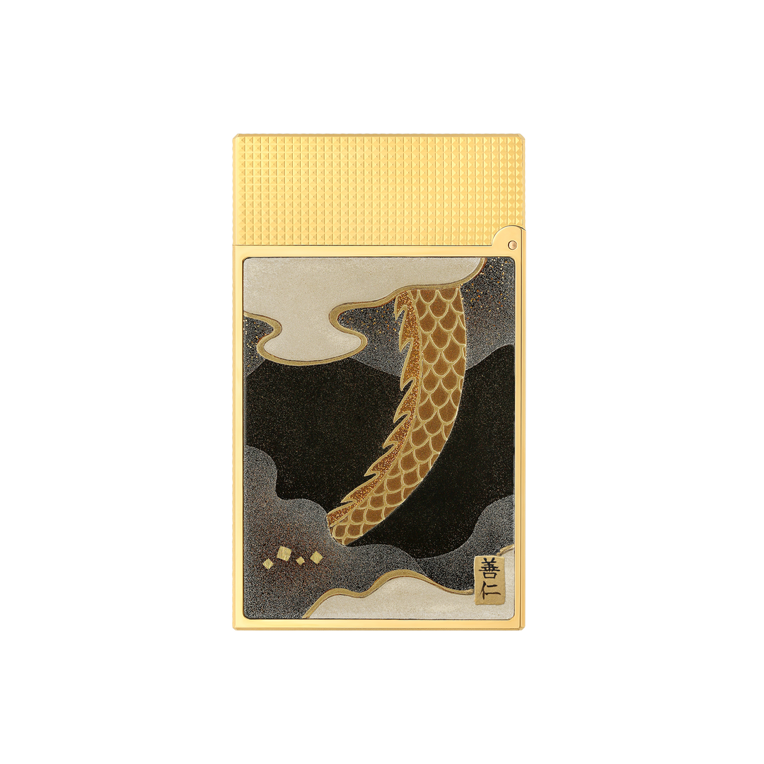 S.T. Dupont Line 2 Cling Maki-e Dragon Lighter | Cigar Inc.