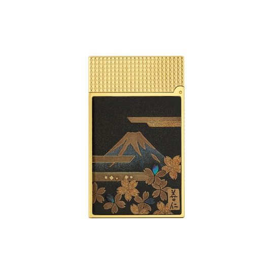 S.T. Dupont Line 2 Cling Maki-e Fugaku Lighter 3