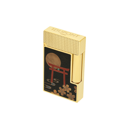 S.T. Dupont Line 2 Cling Maki-e Fugaku Lighter 4