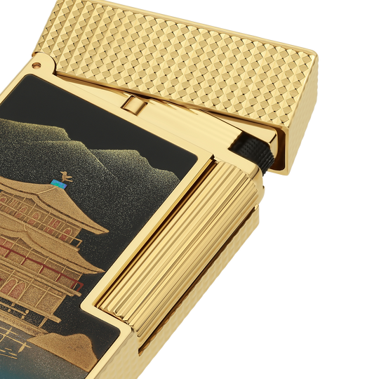 S.T. Dupont Line 2 Cling Maki-e Kinkaku-ji Lighter 2