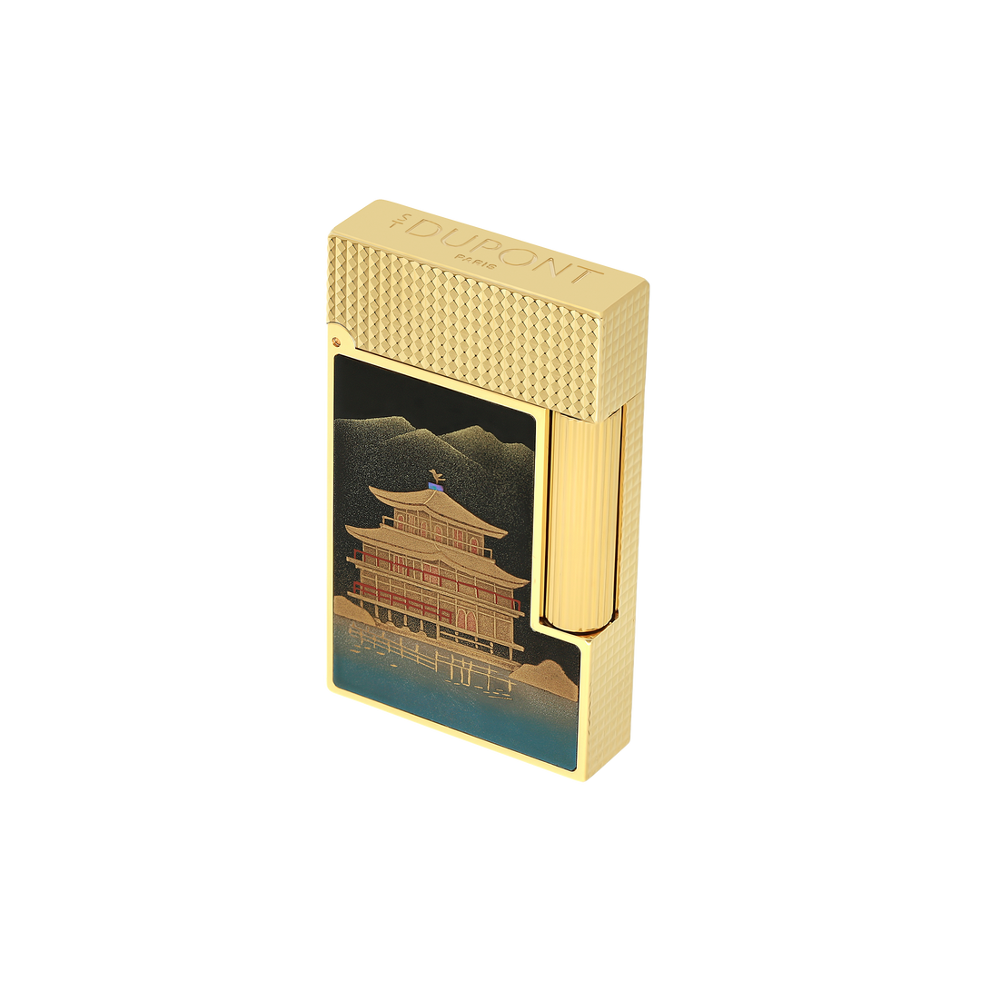 S.T. Dupont Line 2 Cling Maki-e Kinkaku-ji Lighter 4