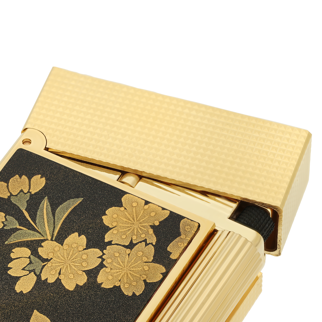 S.T. Dupont Line 2 Cling Maki-e Ryusui Shun Lighter 2