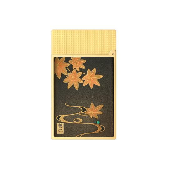 S.T. Dupont Line 2 Cling Maki-e Ryusui Shun Lighter 3