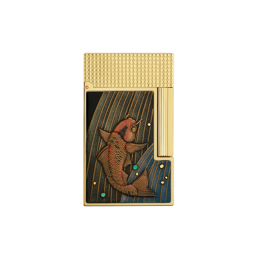 S.T. Dupont Line 2 Cling Maki-e Toryumon Lighter