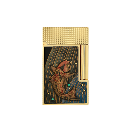 S.T. Dupont Line 2 Cling Maki-e Toryumon Lighter