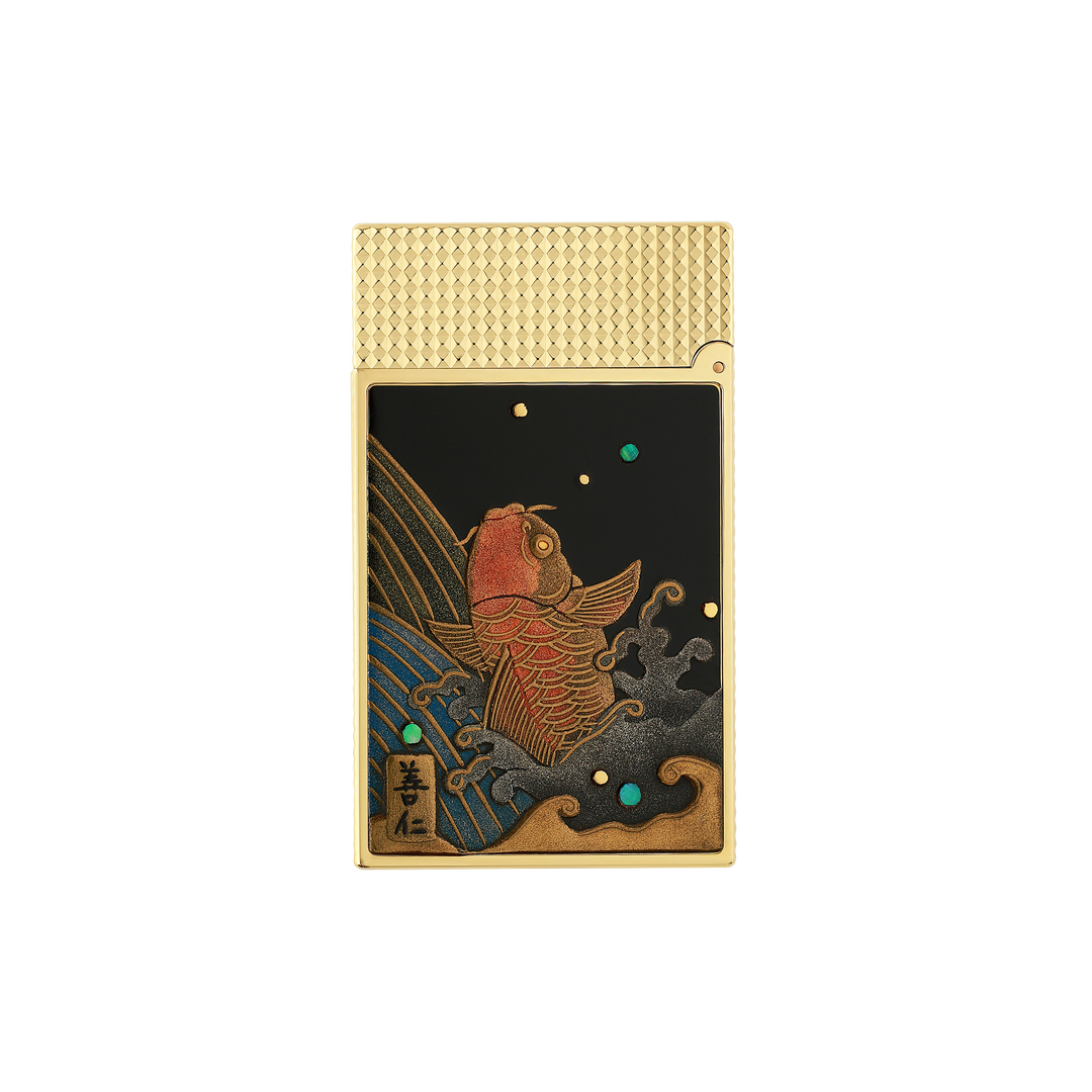 S.T. Dupont Line 2 Cling Maki-e Toryumon Lighter 3
