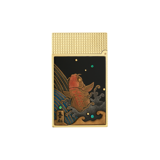 S.T. Dupont Line 2 Cling Maki-e Toryumon Lighter 3