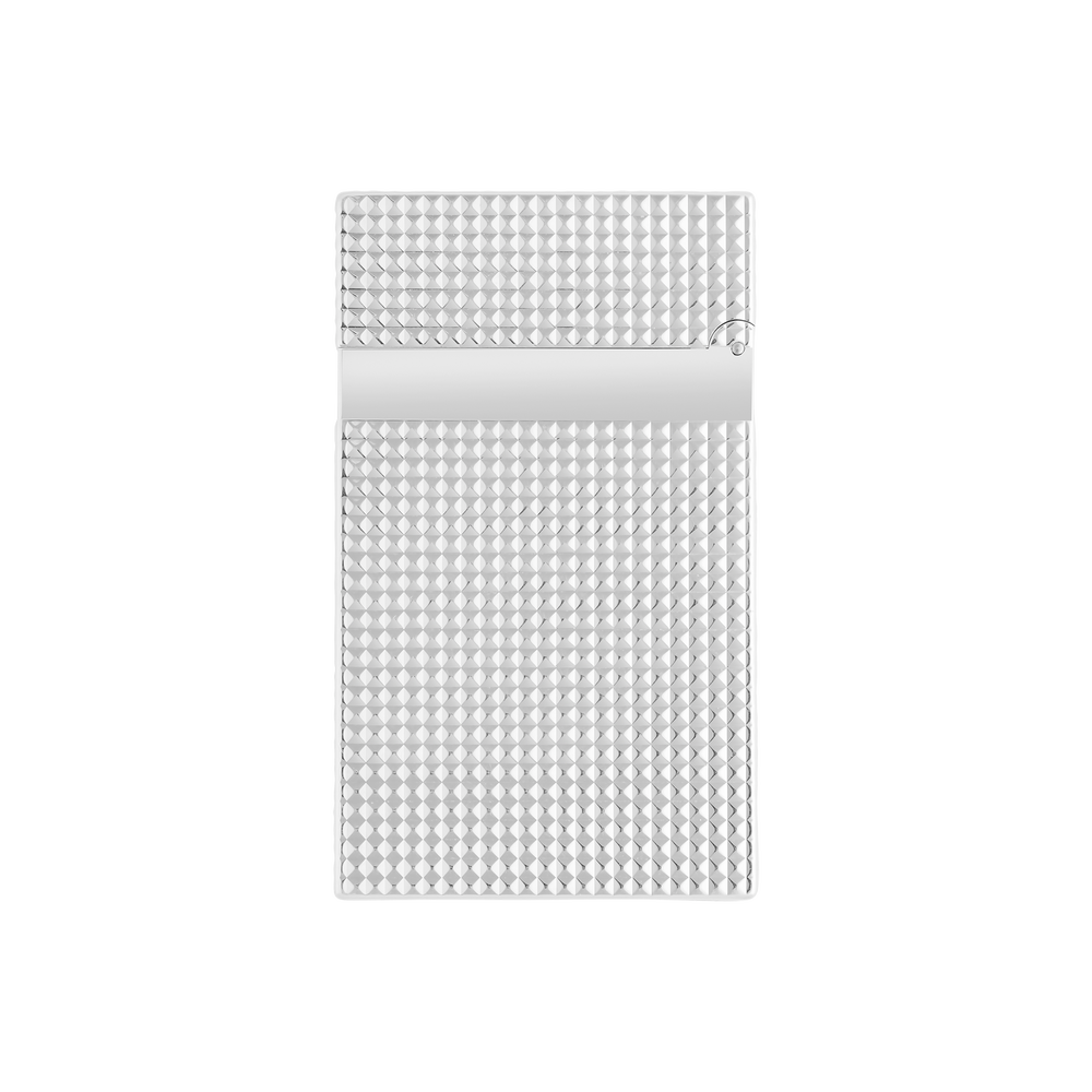 S.T. Dupont Line 2 Diamond Head Silver Lighter 2