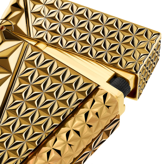 S.T. Dupont Line 2 Double Fire X Yellow Gold Lighter 2
