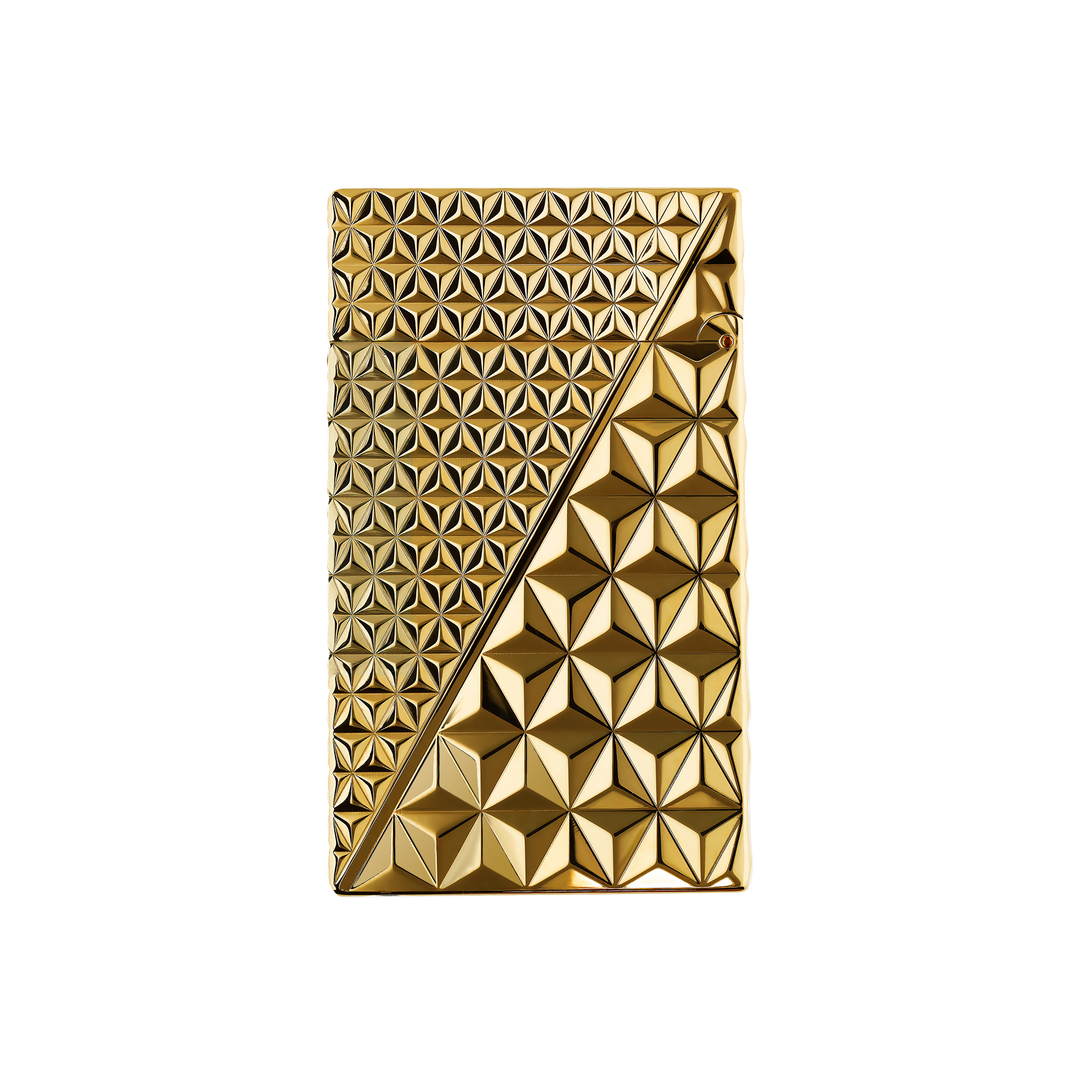 S.T. Dupont Line 2 Double Fire X Yellow Gold Lighter 3
