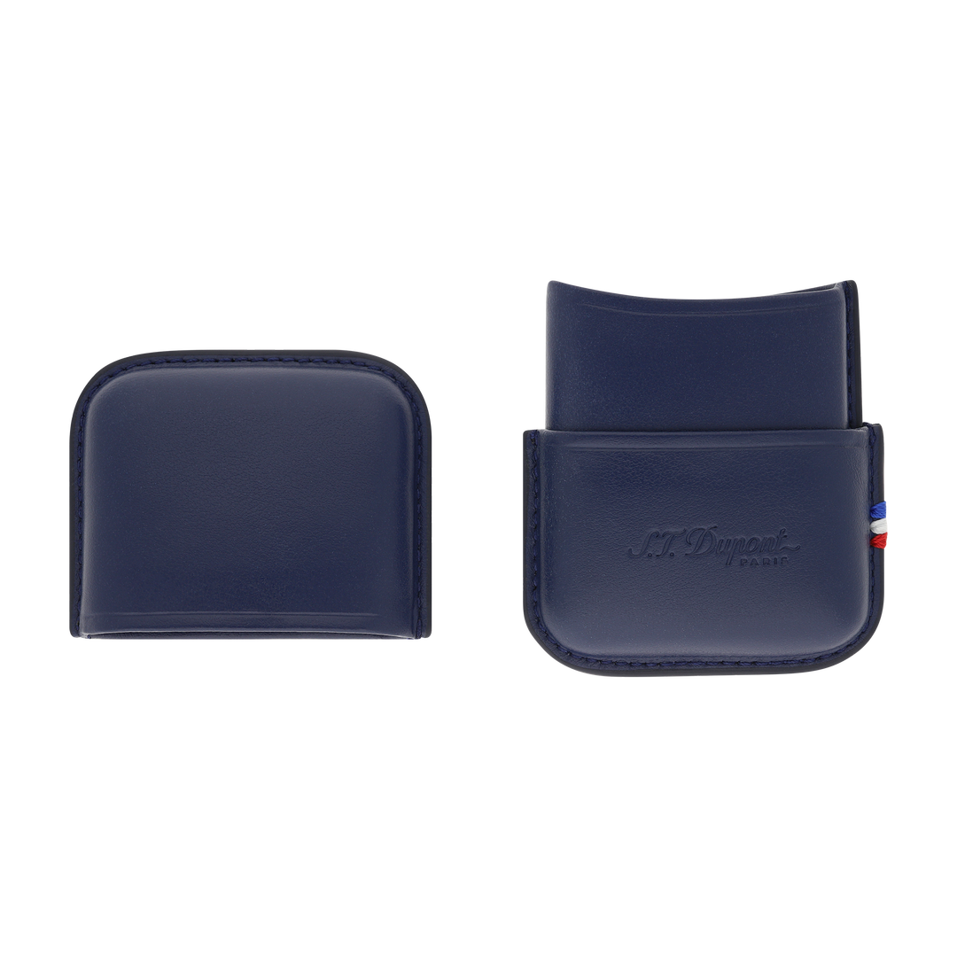 S.T. Dupont Line 2 Lighter Case Blue 3