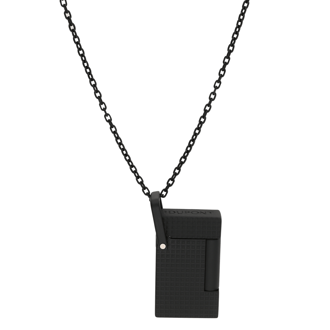 S.T. Dupont Line 2 Necklace Matte Black Lighter 4