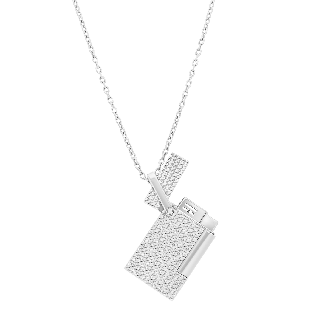 S.T. Dupont Line 2 Necklace Silver Lighter