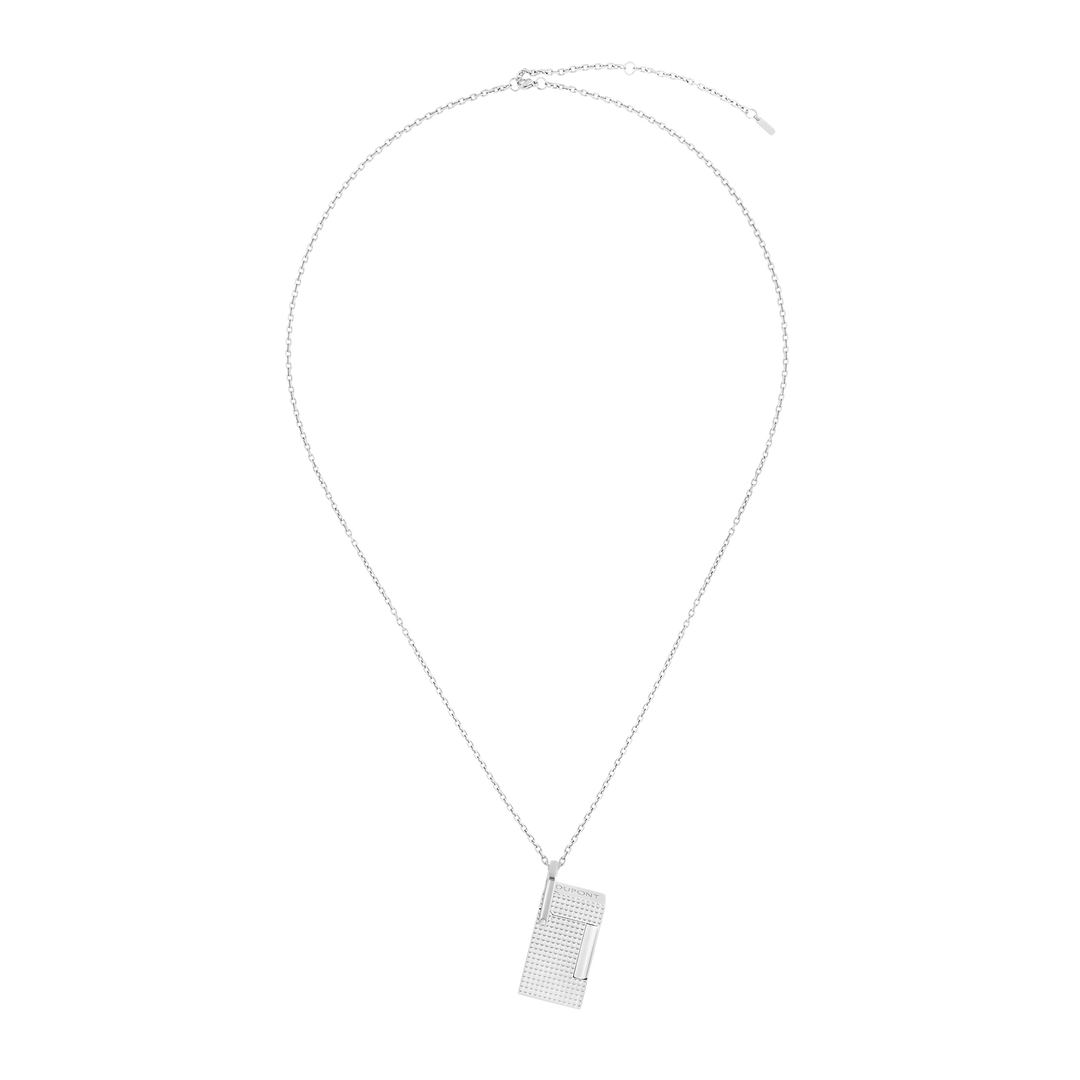 S.T. Dupont Line 2 Necklace Silver Lighter 3