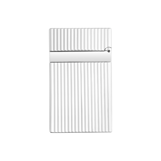 S.T. Dupont Line 2 Vertical Lines Silver Lighter 3