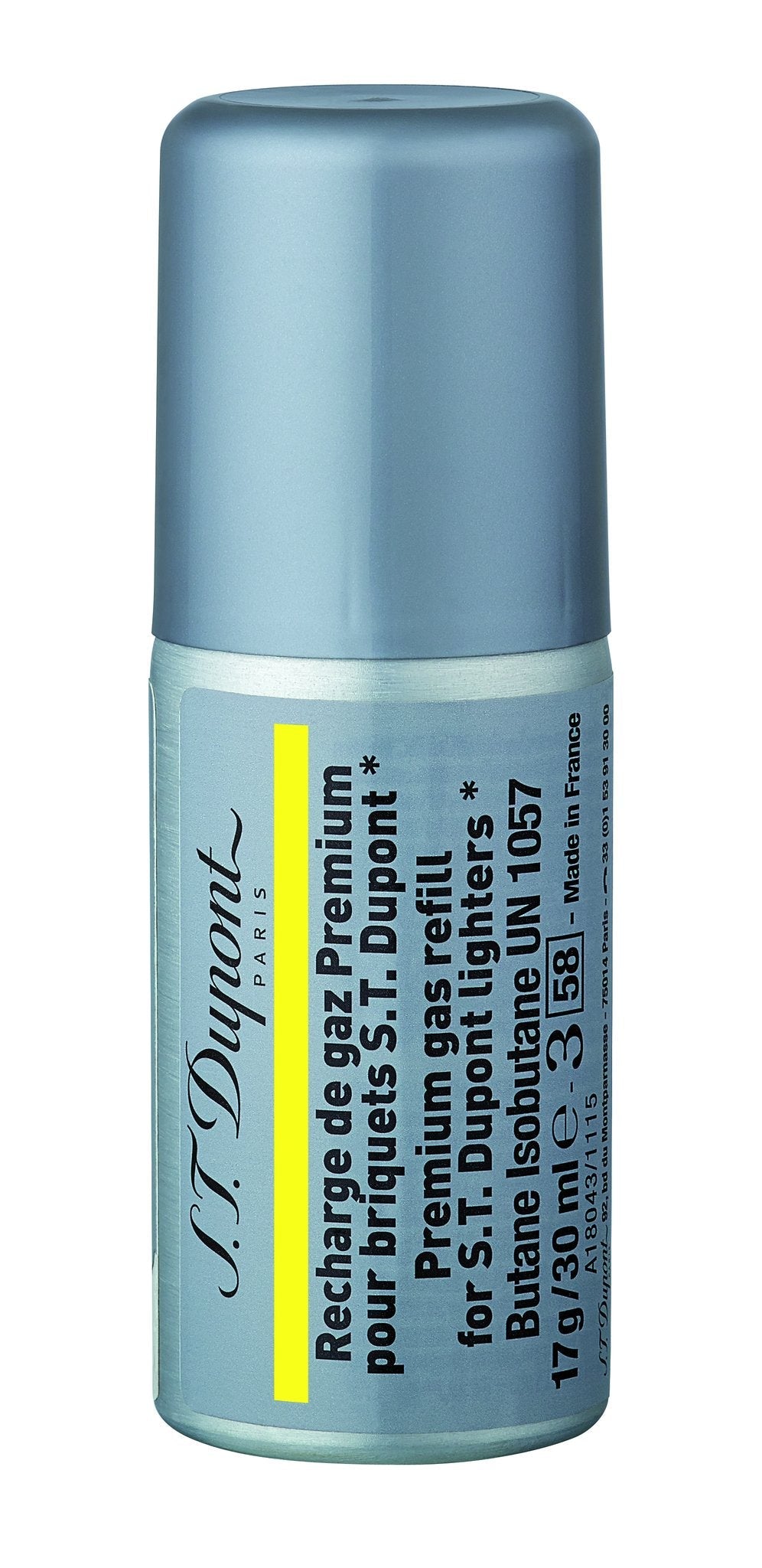 S.T. Dupont Line 2 Yellow Gas Refill, Box of 12