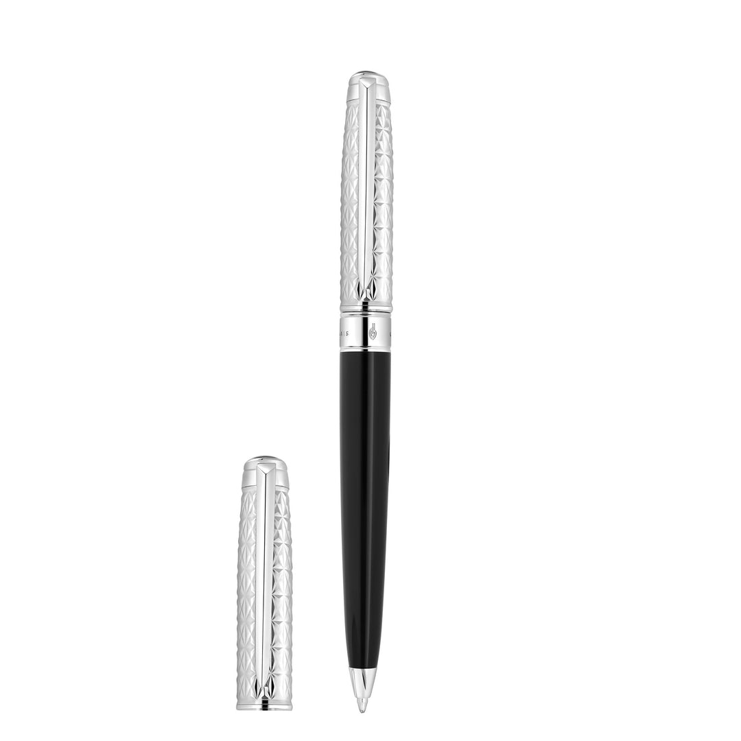 S.T. Dupont Line D Eternity Ballpoint Pen Medium X Black & Palladium 3