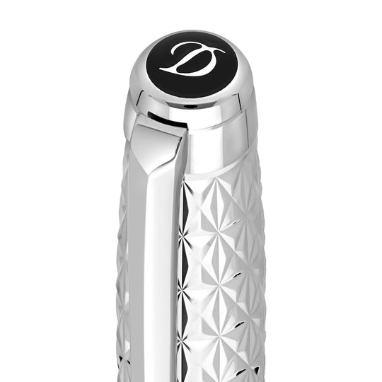 S.T. Dupont Line D Eternity Ballpoint Pen Medium X Black & Palladium 4