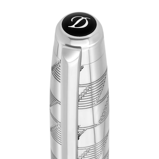 S.T. Dupont Line D Eternity Large Ballpoint Pen 1872 Palladium 4