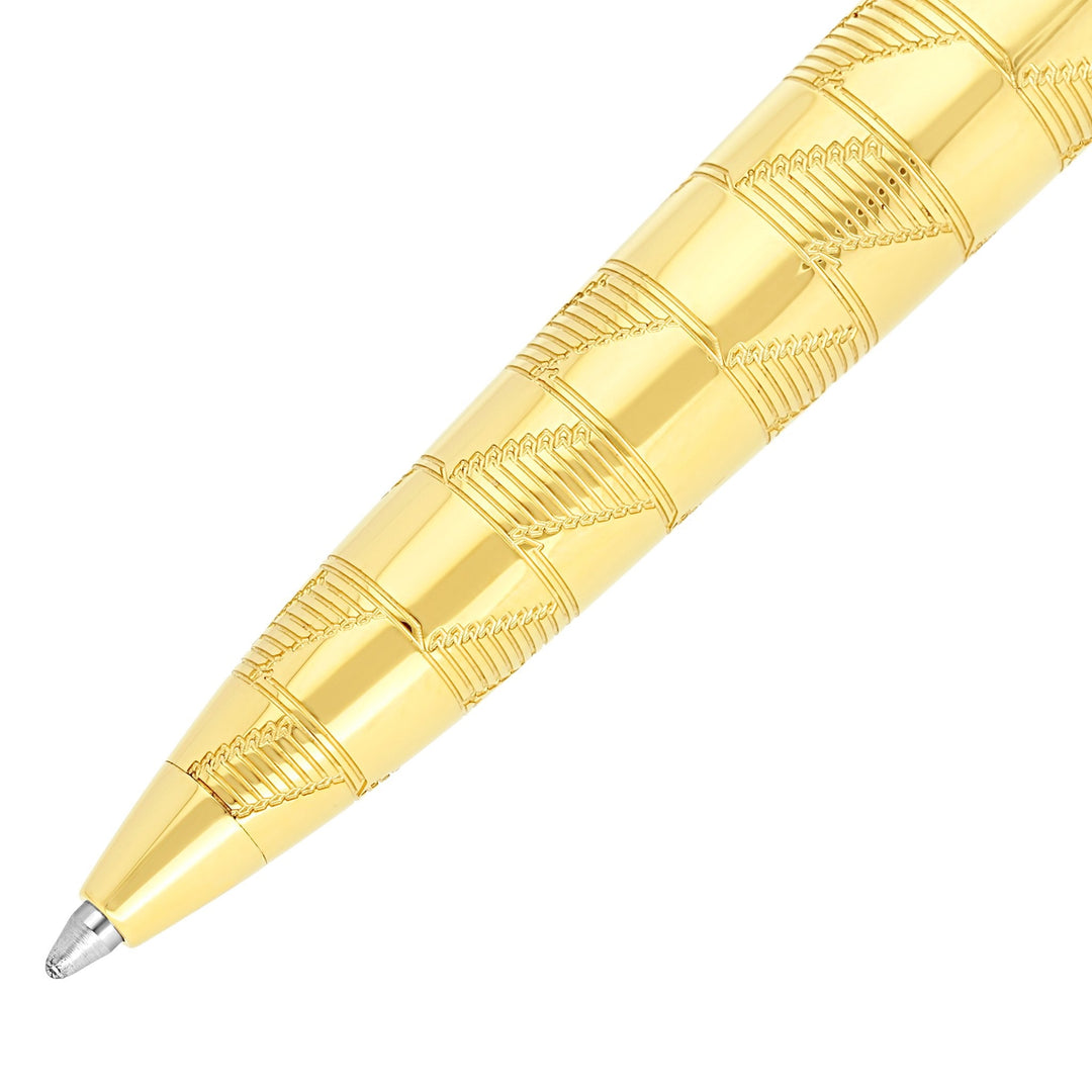 S.T. Dupont Line D Eternity Large Ballpoint Pen 1872 Yellow Gold 3