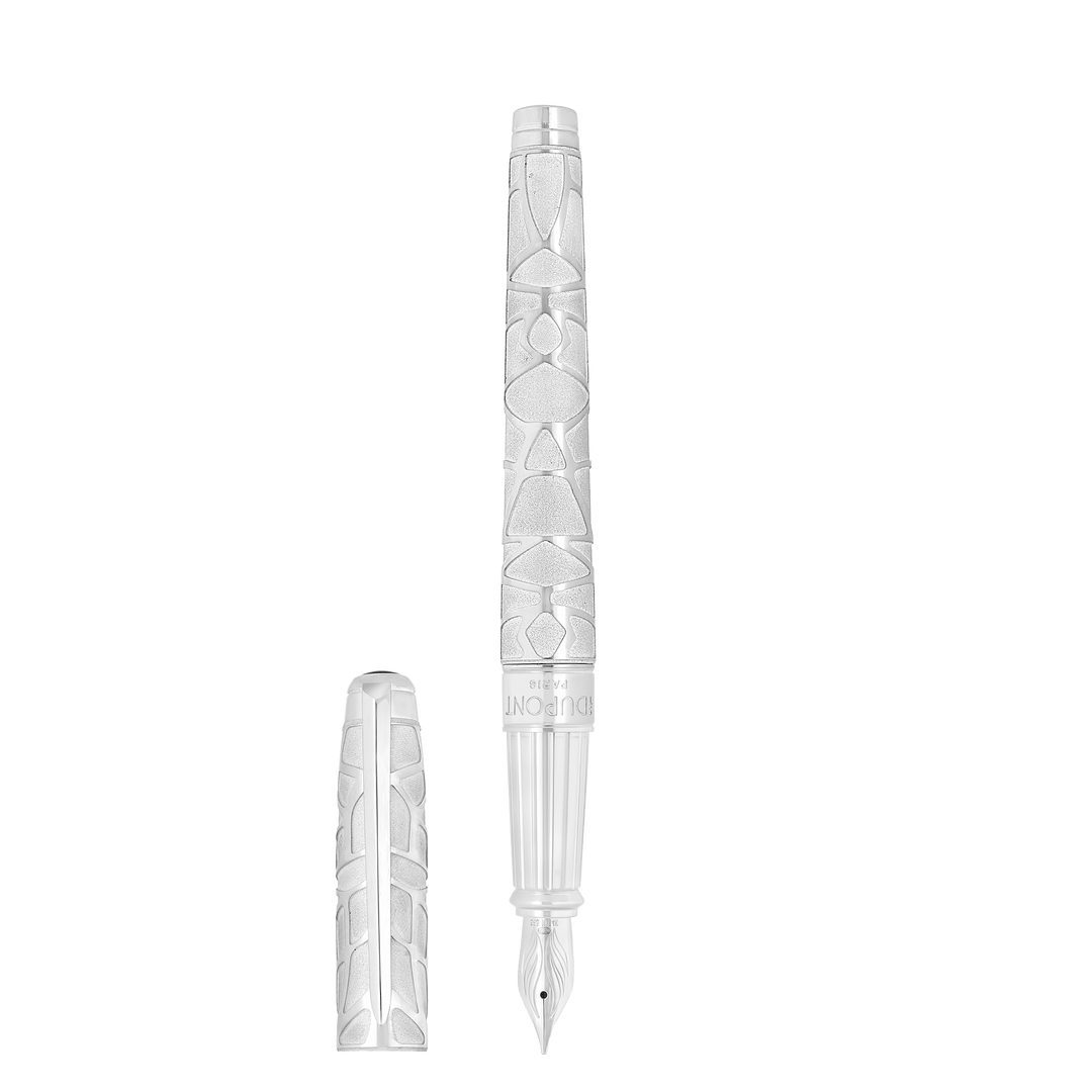 S.T. Dupont Line D Eternity Large Fountain Pen Orlinski Palladium