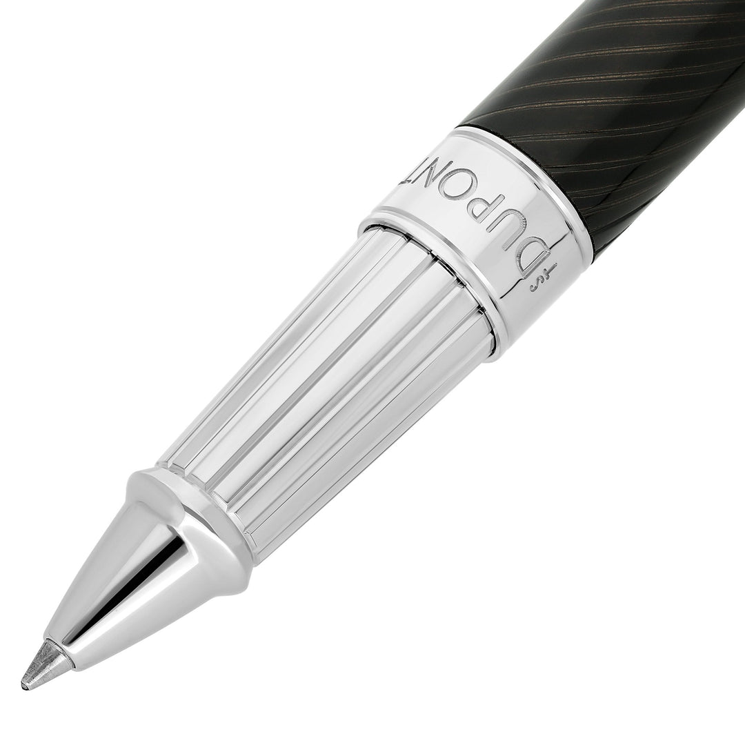 S.T. Dupont Line D Eternity Large Horse Mane Black & Palladium Rollerball 2