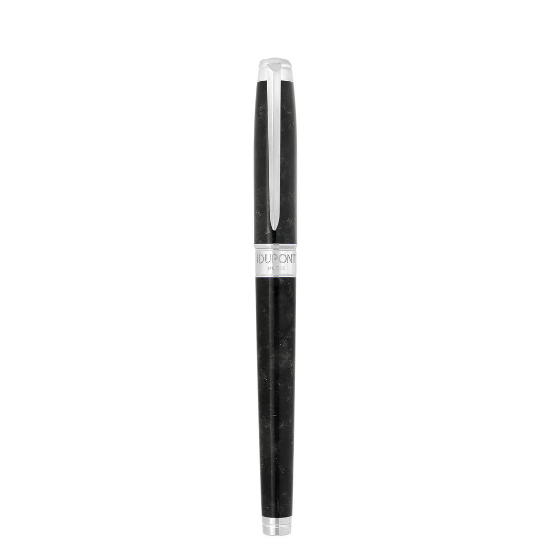 S.T. Dupont Line D Eternity Medium Fountain Pen Popote Black & Palladium 3