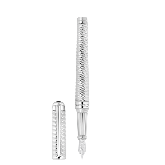 S.T. Dupont Line D Eternity XL Diamond Head Palladium Fountain Pen 3