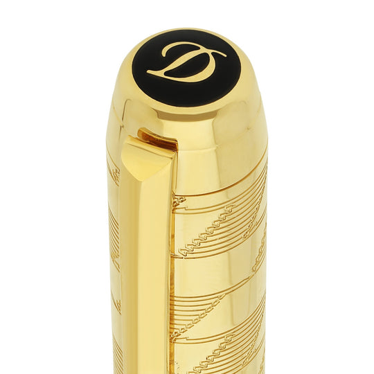 S.T. Dupont Line D Eternity XL Fountain Pen 1872 Yellow Gold 4