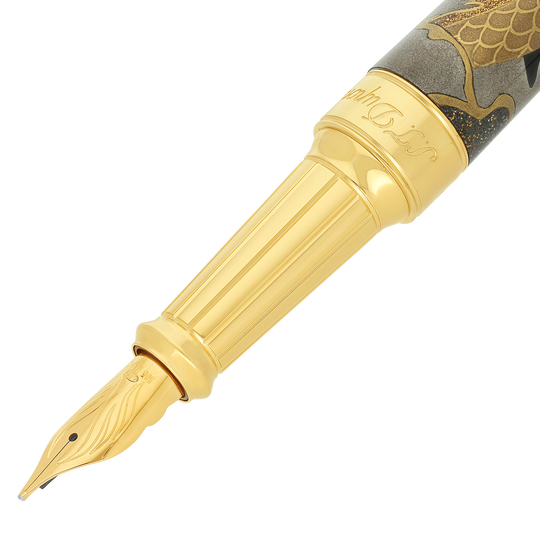 S.T. Dupont Line D Eternity XL Maki-e Dragon Fountain Pen 2