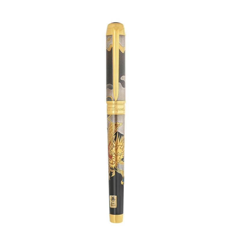 S.T. Dupont Line D Eternity XL Maki-e Dragon Fountain Pen 3