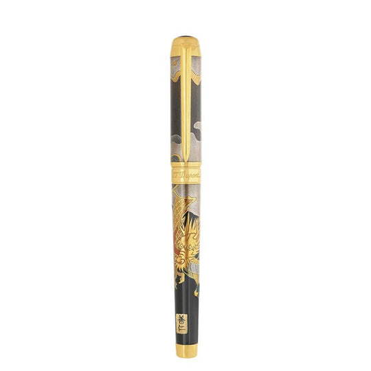 S.T. Dupont Line D Eternity XL Maki-e Dragon Fountain Pen 3