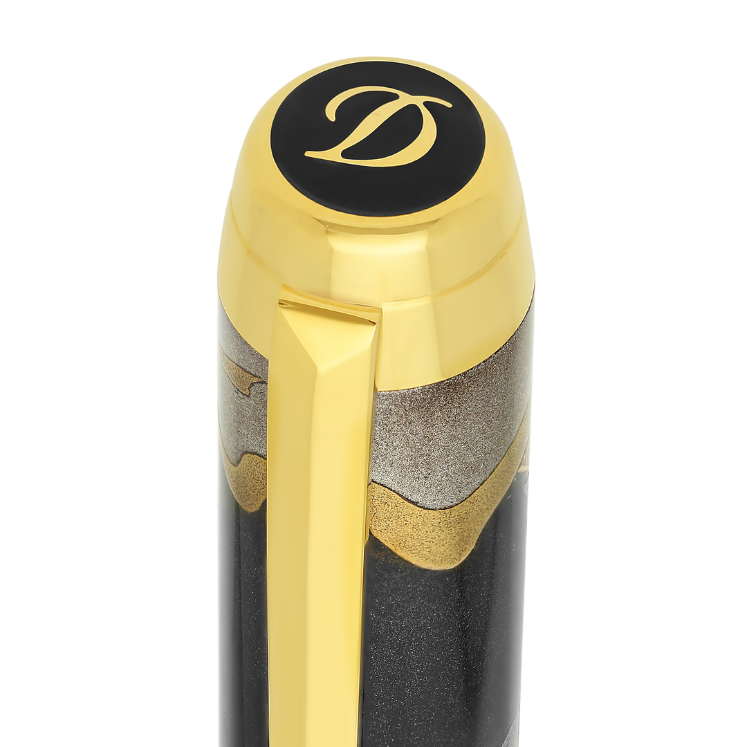S.T. Dupont Line D Eternity XL Maki-e Dragon Fountain Pen 4