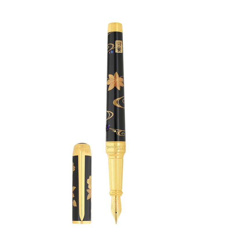 S.T. Dupont Line D Eternity XL Maki-e Ryusui Shun Fountain Pen