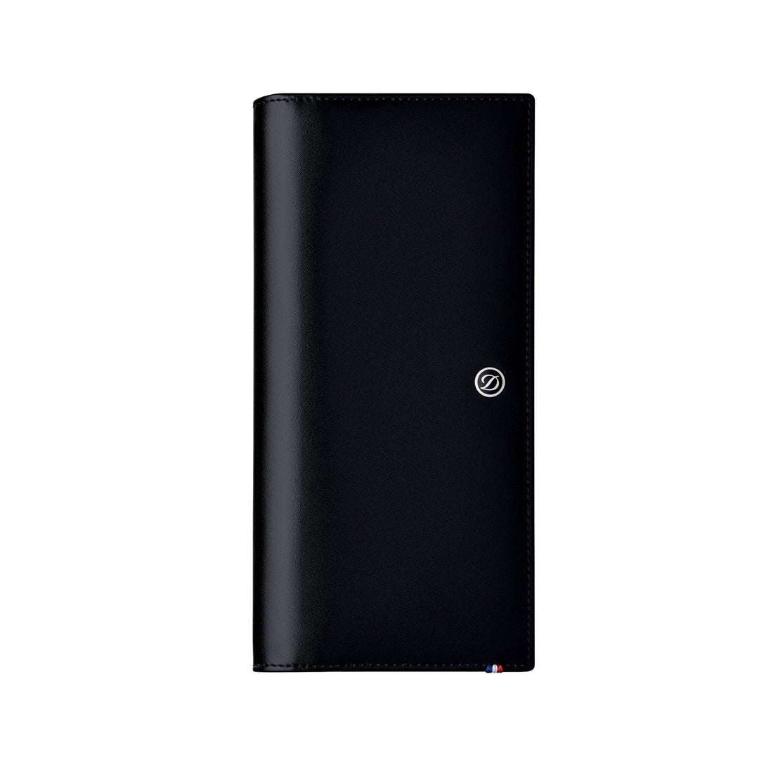S.T. Dupont Line D Long Wallet 13 Credit Cards Black
