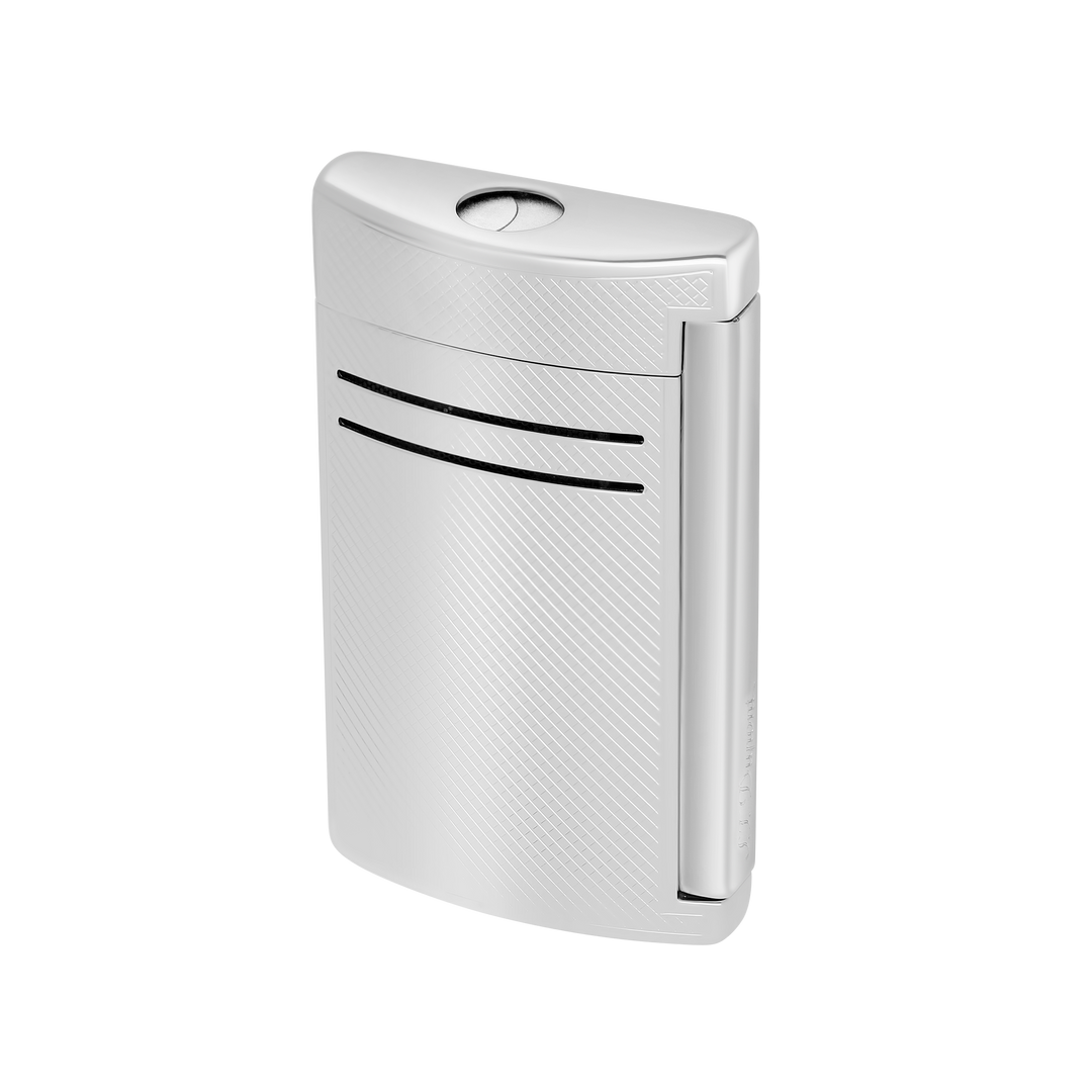 S.T. Dupont Maxijet Chrome Grid Lighter 4