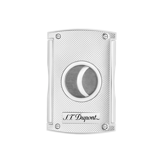 S.T. Dupont Maxijet Cigar Cutter Chrome Grid