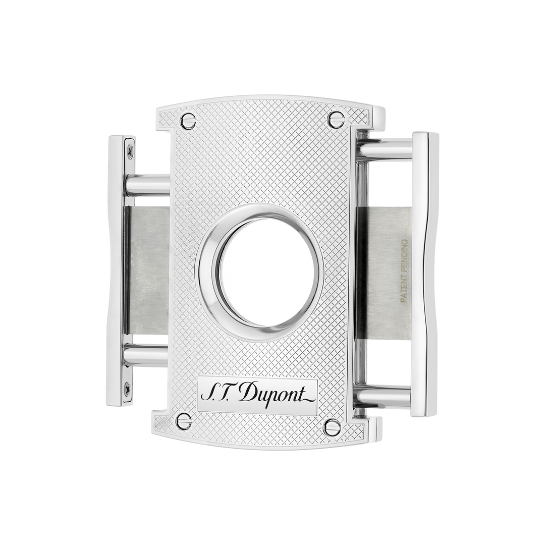 S.T. Dupont Maxijet Cigar Cutter Chrome Grid 3