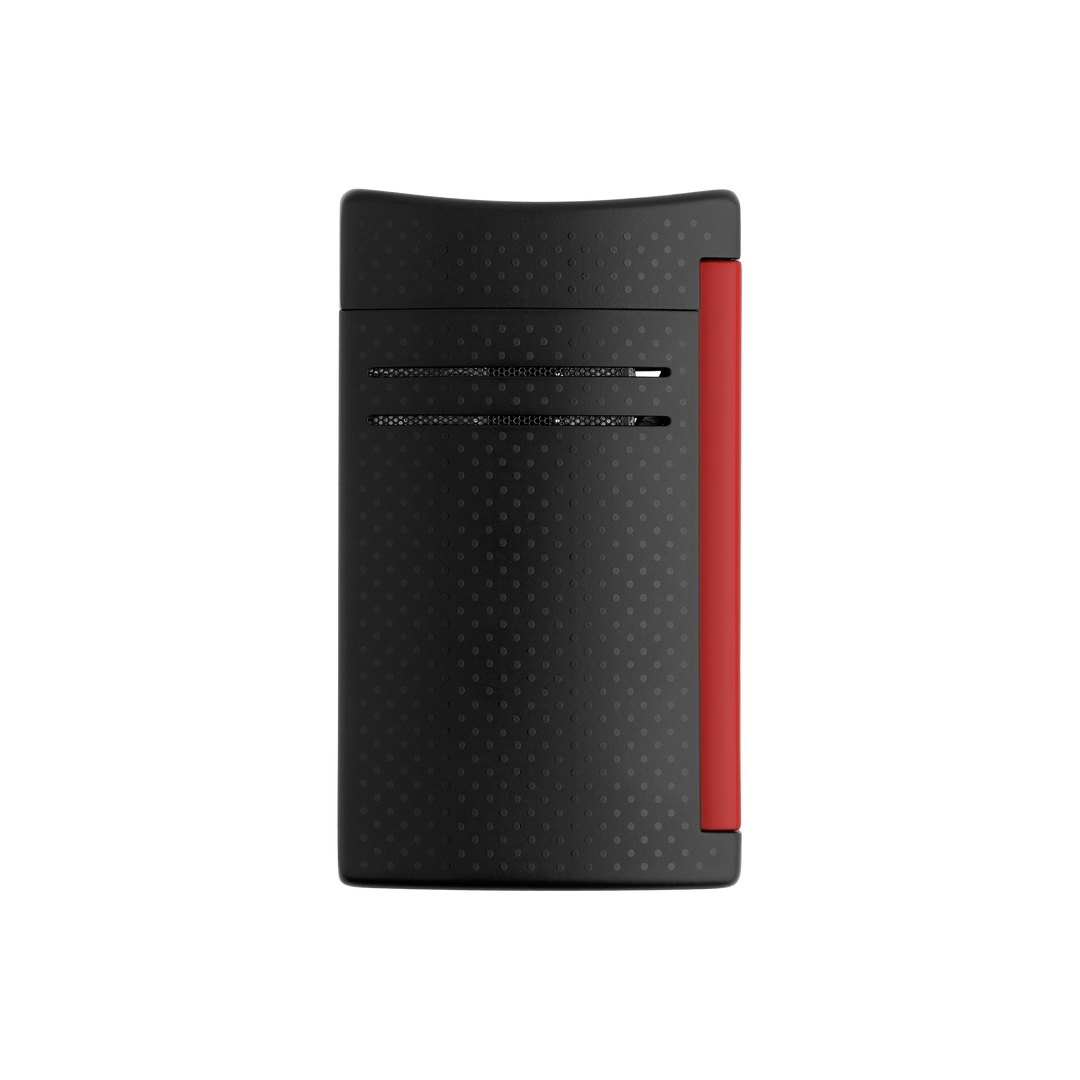S.T. Dupont Maxijet Matte Black & Red Lighter