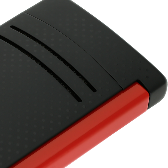 S.T. Dupont Maxijet Matte Black & Red Lighter 2