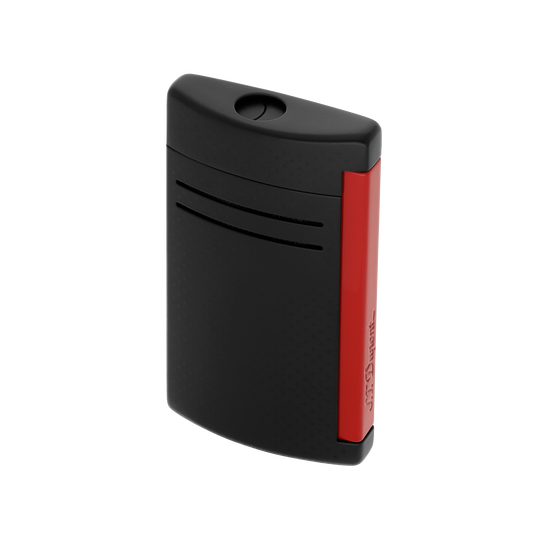 S.T. Dupont Maxijet Matte Black & Red Lighter 4
