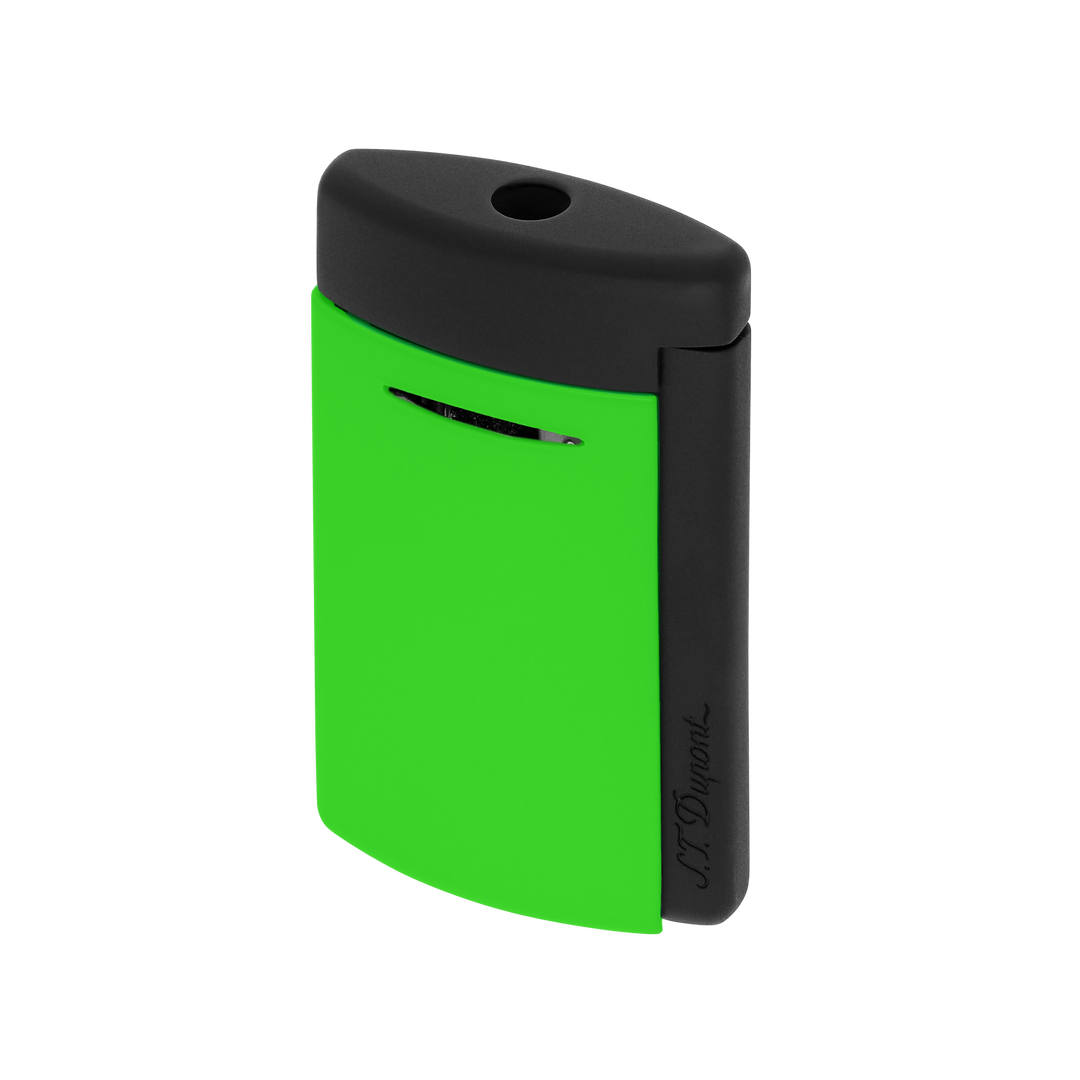 S.T. Dupont Minijet Fluo Green Lighter 4