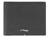 S.T. Dupont Neo Capsule Grain Billfold 6 Credit Cards Khaki & Black 2